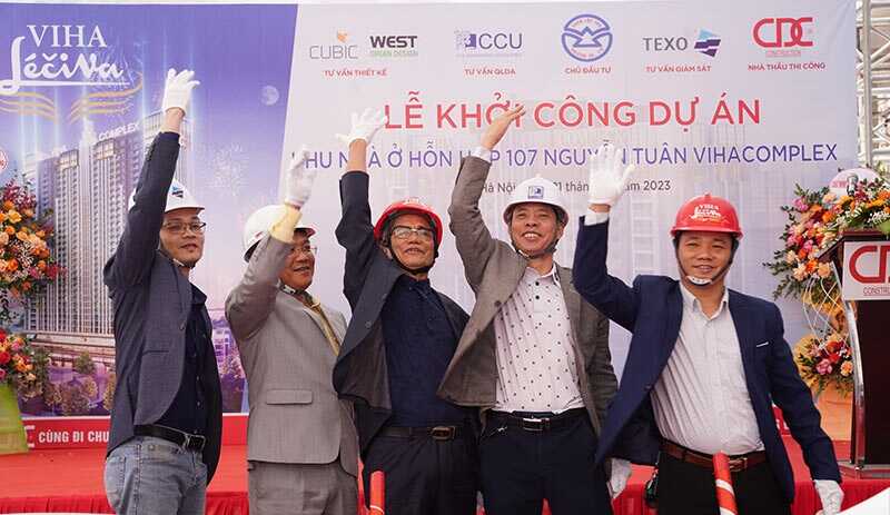 CDC Hà Nội tổ chức lễ khởi công dự án Viha Complex